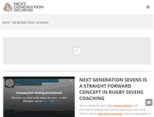 Tablet Screenshot of nextgen7s.com